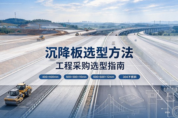抚州沉降板选择方法