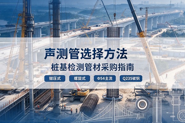抚州声测管选型标准