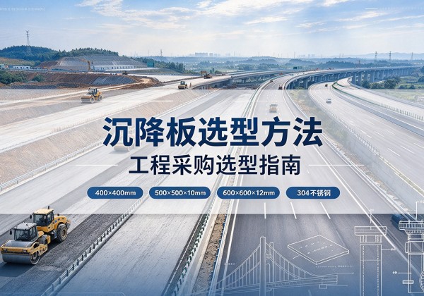 抚州沉降板选择方法